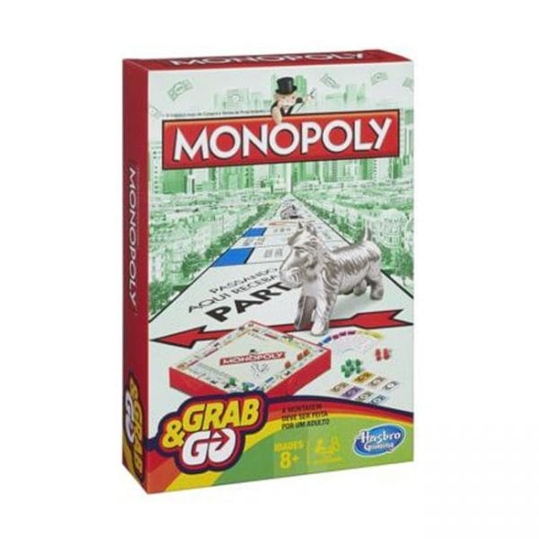 Monopoly Portátil Grab & Go Autobrinca Online