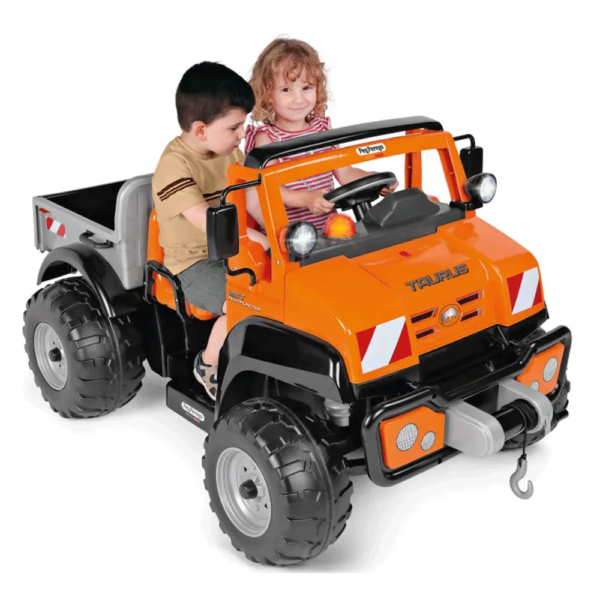 Camião Peg Perego Taurus Orange 12V Autobrinca Online