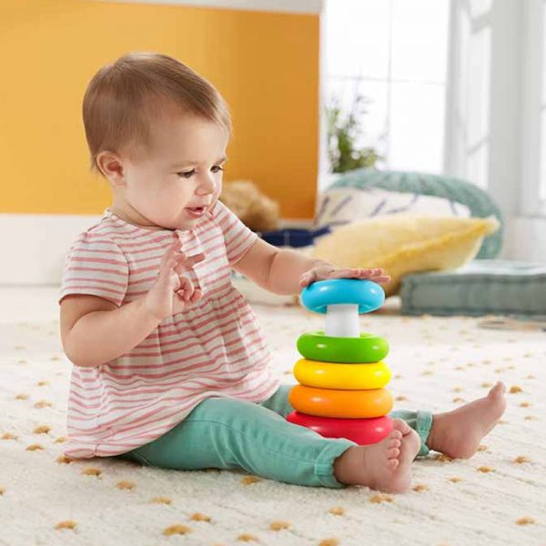 Pirâmide de Argolas Fisher-Price Autobrinca Online