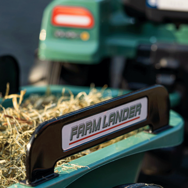 Trator Farm Lander Vintage Verde c/ Reboque Autobrinca Online
