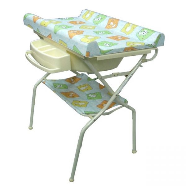 Banheira c/ Suporte e Mesa Vestidor e Saboneteira