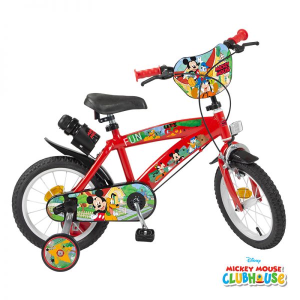Bicicleta Mickey 14″ Autobrinca Online