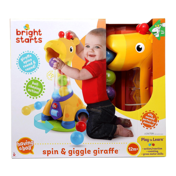 Girafa Spin & Giggle Bright Starts Autobrinca Online www.autobrinca.com 8