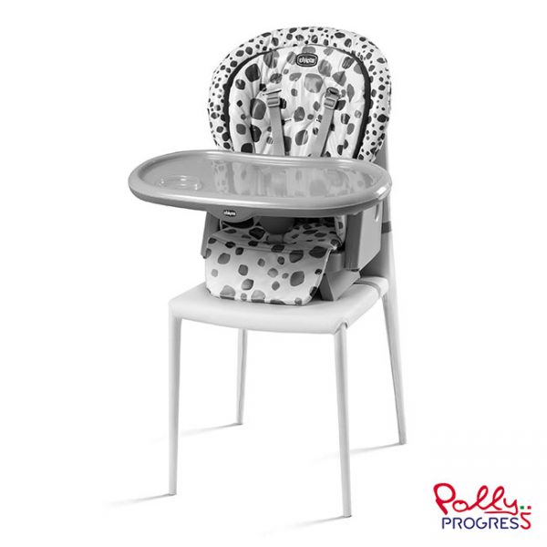 Cadeira de Papa Chicco Polly Progres5 Grey Melange Autobrinca Online