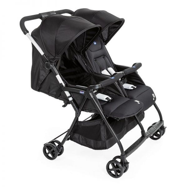 Carrinho Gémeos Chicco OHlalá Twin Black Night Autobrinca Online