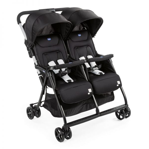 Carrinho Gémeos Chicco OHlalá Twin Black Night Autobrinca Online