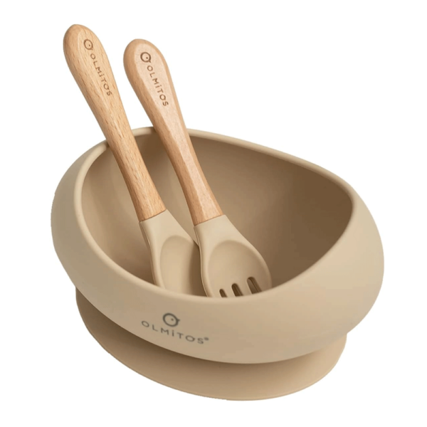 Set Alimentação Olmitos 3 Peças Silicone Sand Autobrinca Online