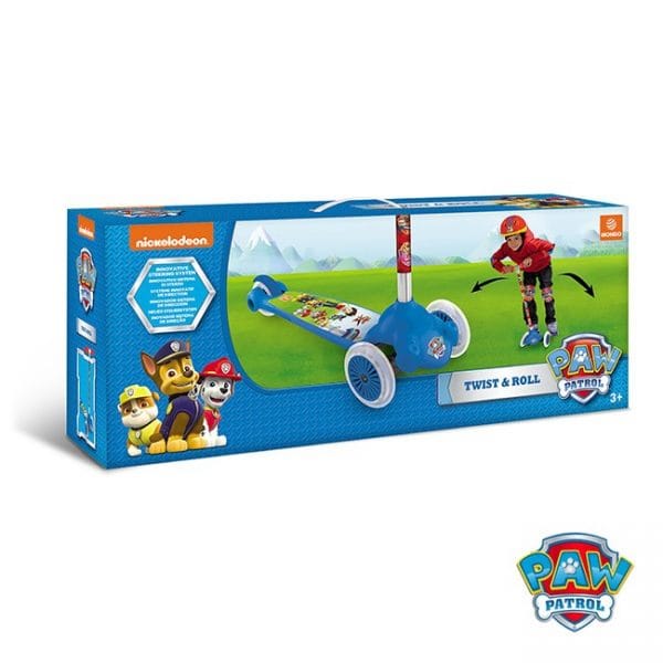 Trotinete Twist and Roll Patrulha Pata