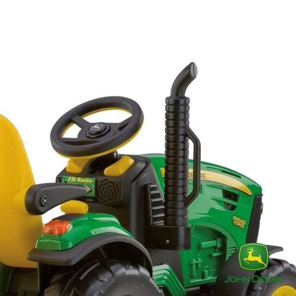 Trator John Deere Ground Force 12V Autobrinca Online