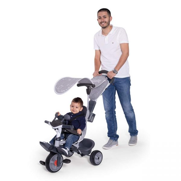 Triciclo Smoby Baby Driver Confort Grey Autobrinca Online