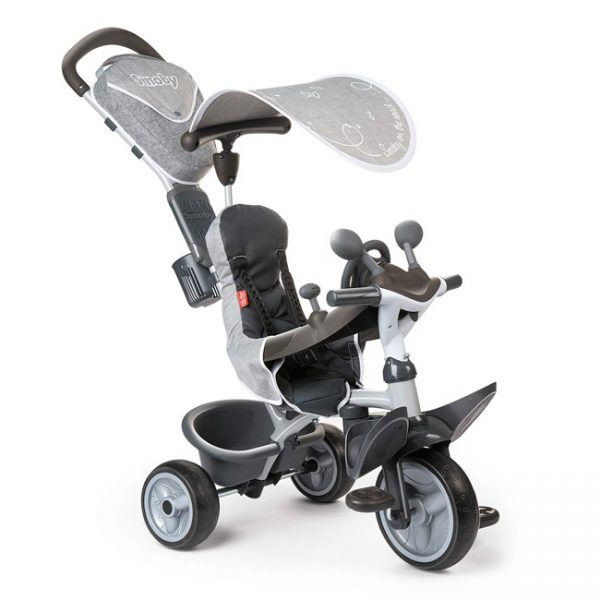 Triciclo Smoby Baby Driver Confort Grey Autobrinca Online