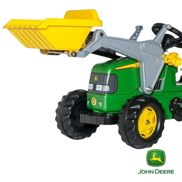 Trator John Deere + Reboque + Pá