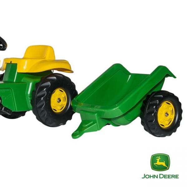 Trator John Deere + Reboque + Pá