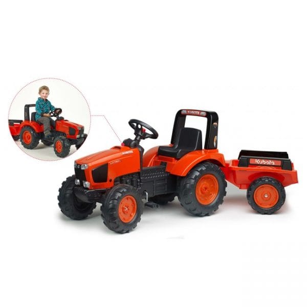 Trator Kubota M135GX + Reboque Autobrinca Online