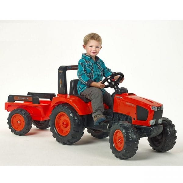 Trator Kubota M135GX + Reboque Autobrinca Online