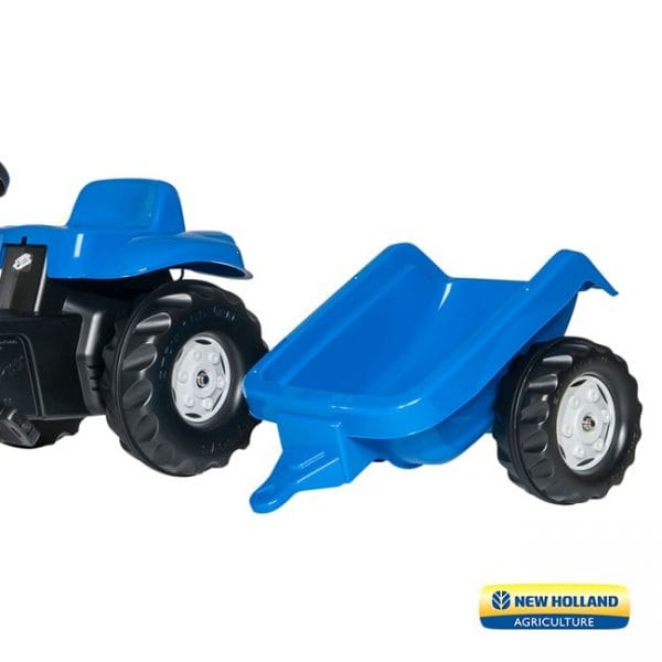 Trator New Holland T7040 + Reboque + Pá