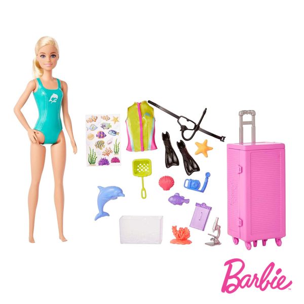 Barbie Bióloga Marinha Autobrinca Online