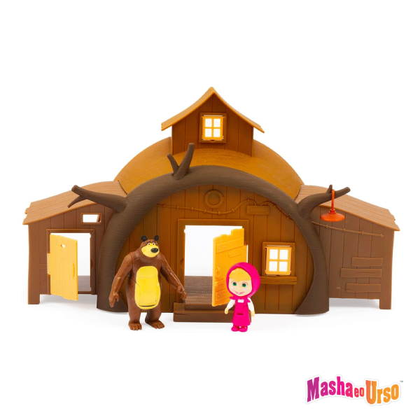 Masha e o Urso – Playset Casa do Urso Autobrinca Online