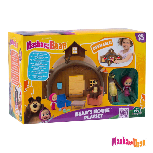 Masha e o Urso – Playset Casa do Urso Autobrinca Online