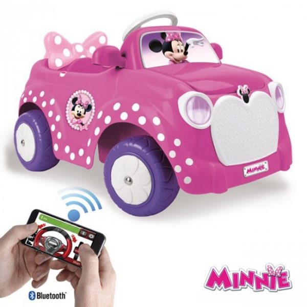 Carro Minnie 6V c/ Controlo Remoto