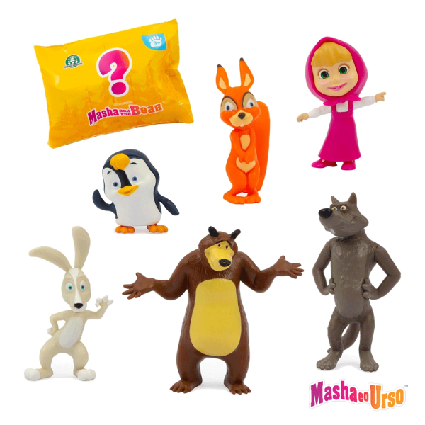 Masha e o Urso – Pack de Figuras Autobrinca Online