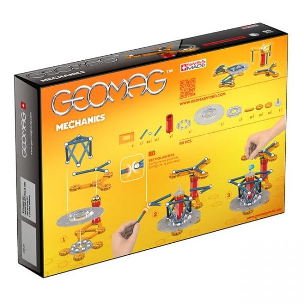 Geomag Mechanics 86 Peças Autobrinca Online