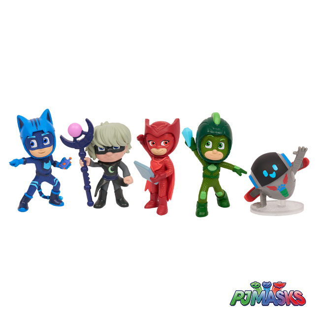 PJ Masks Pack 5 Figuras Super Moon