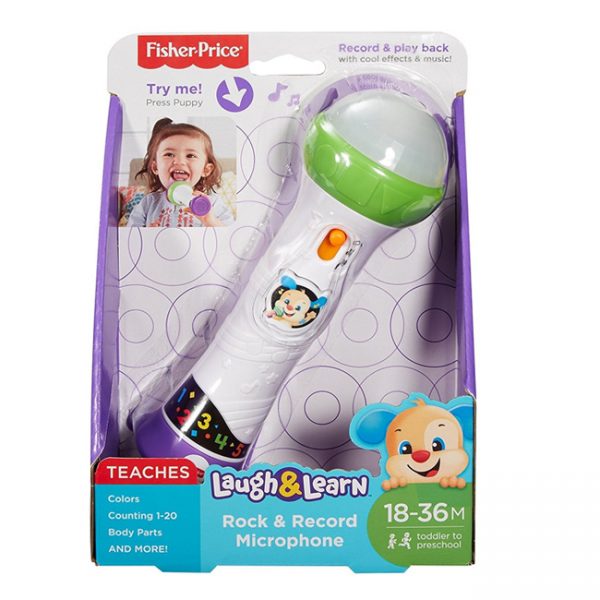 Microfone Aprender e Brincar Fisher-Price Autobrinca Online www.autobrinca.com 8