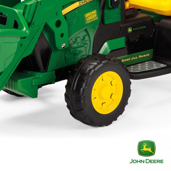 Trator John Deere Ground Loader 12V Autobrinca Online