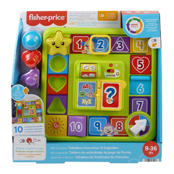 Tabuleiro de Atividades do Cãozinho Fisher-Price Autobrinca Online