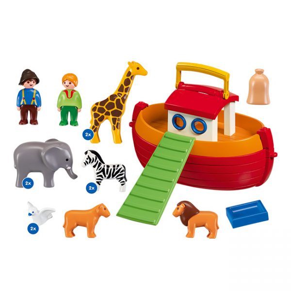 Playmobil 1.2.3 Mala Arca de Noé