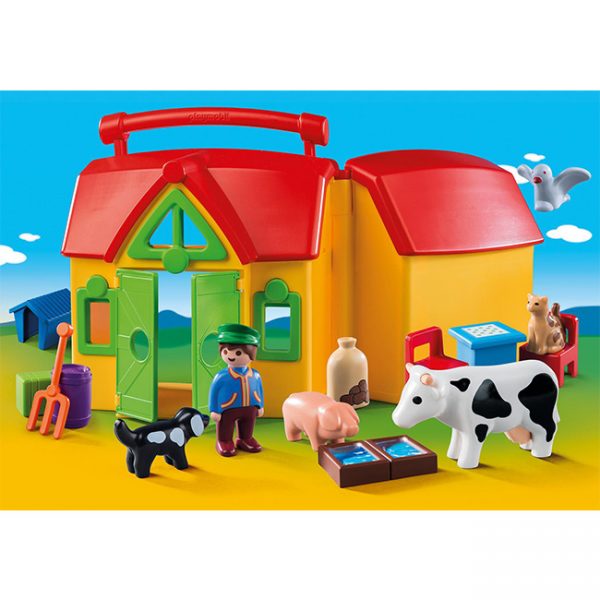 Playmobil 1.2.3 Quinta Maleta Autobrinca Online