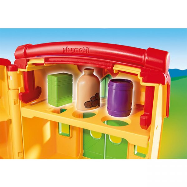 Playmobil 1.2.3 Quinta Maleta Autobrinca Online