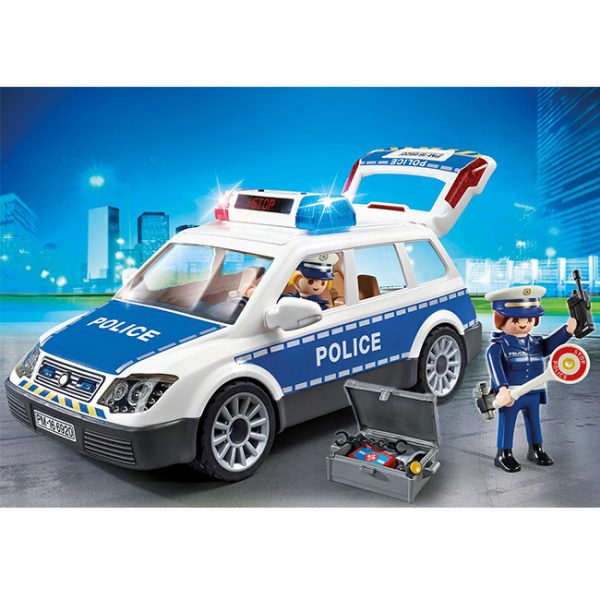 Playmobil Carro da Polícia com Luzes e Som