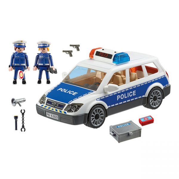 Playmobil Carro da Polícia com Luzes e Som