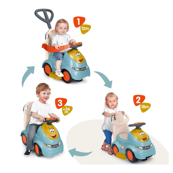 Andador Casual Feber 3 em 1 Push’n Go Autobrinca Online