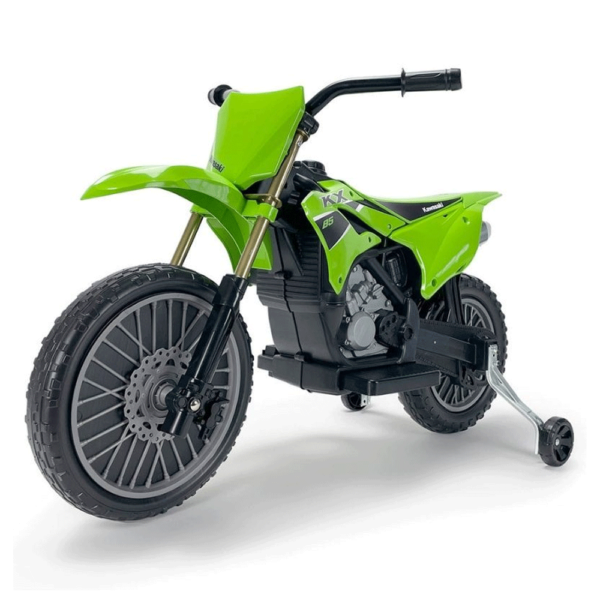 Moto Cross Kawasaki KX85 12V Verde Autobrinca Online