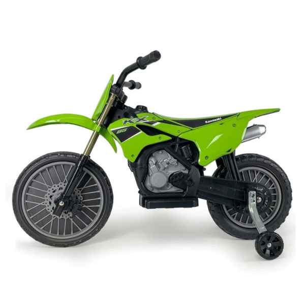 Moto Cross Kawasaki KX85 12V Verde Autobrinca Online