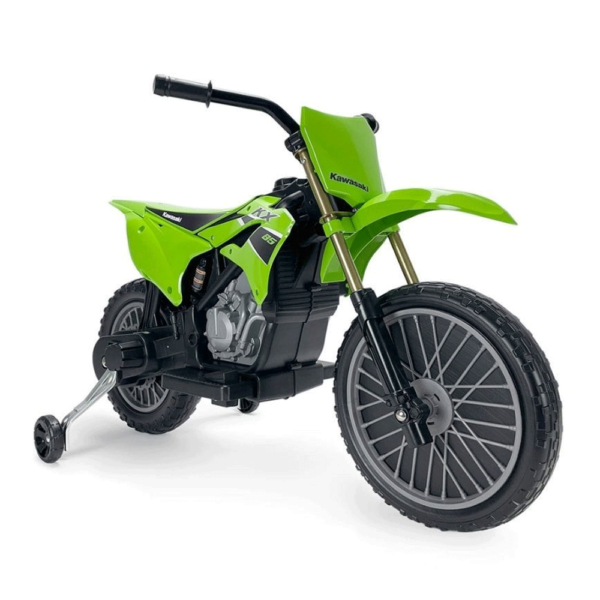 Moto Cross Kawasaki KX85 12V Verde Autobrinca Online