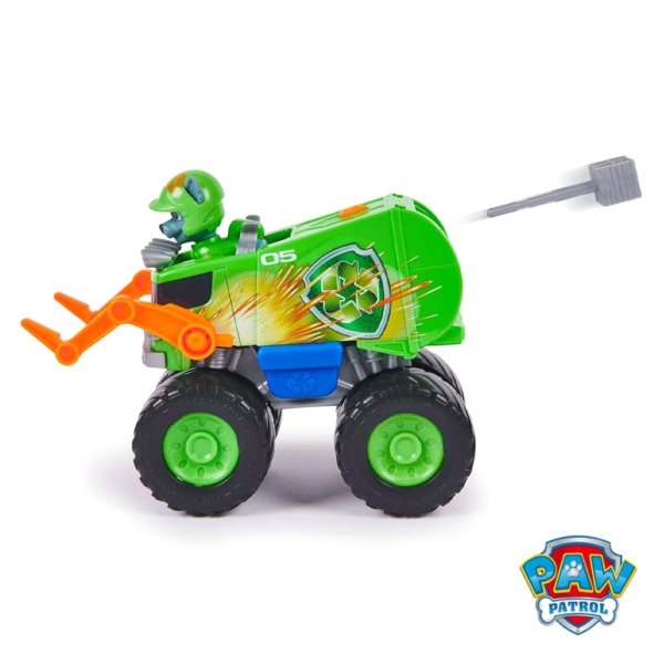 Patrulha Pata Rescue Wheels Rocky e o Camião de Reciclagem Autobrinca Online