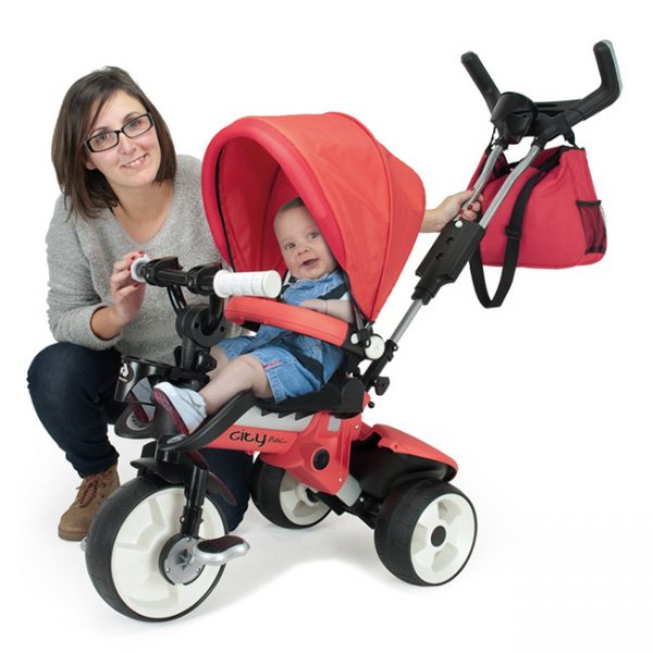 Triciclo City Max Red Line Autobrinca Online