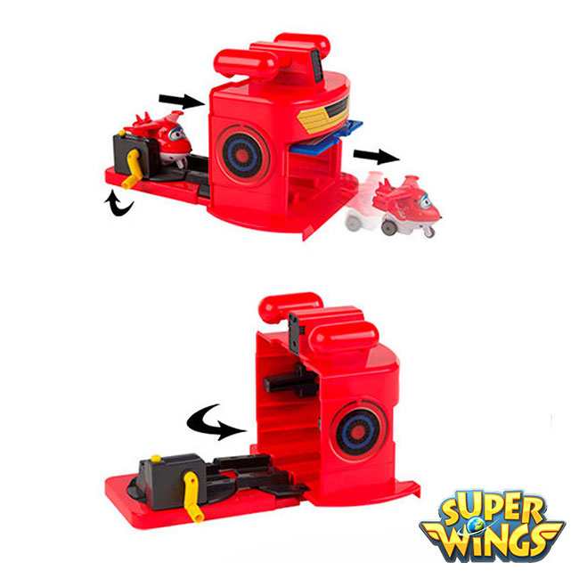 Super Wings Hangar a Pista do Jett Autobrinca Online