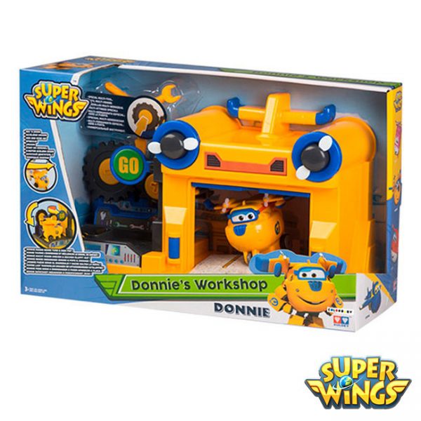 Super Wings – Oficina do Donnie Autobrinca Online