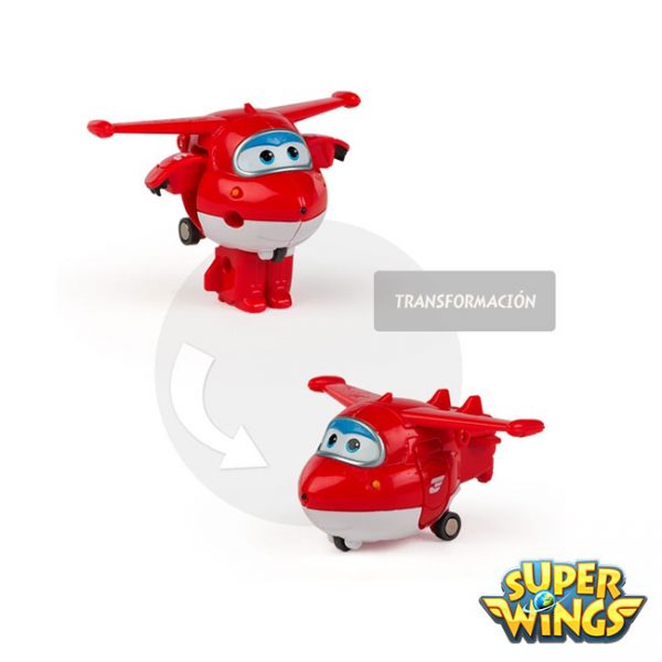 Super Wings – Pack 4+4 Figuras Transformáveis