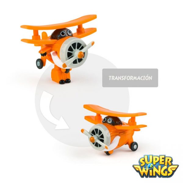Super Wings – Pack 4+4 Figuras Transformáveis Autobrinca Online