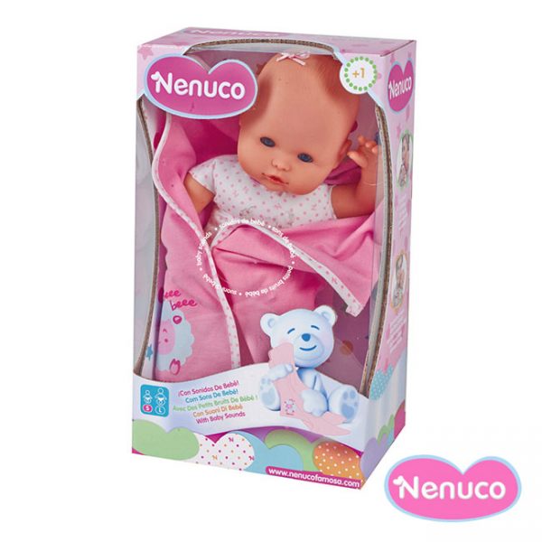 Nenuco Recém-Nascido com Sons Autobrinca Online