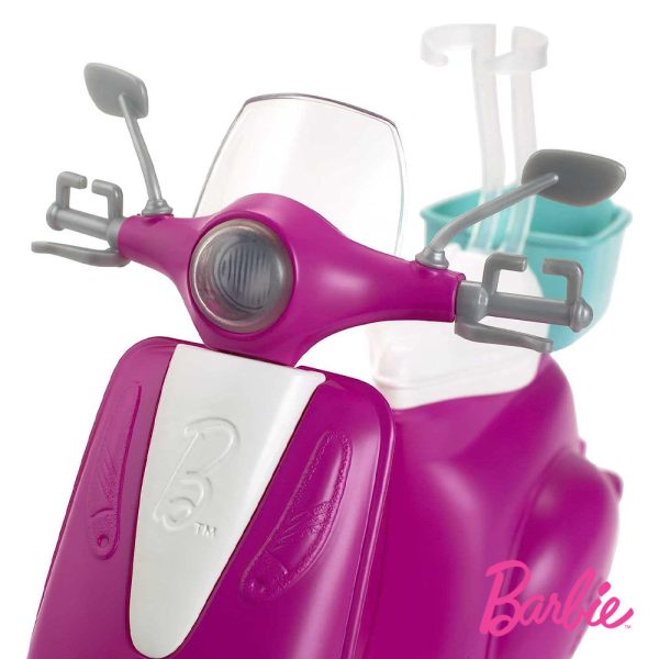 Barbie – Boneca e a sua Scooter Autobrinca Online