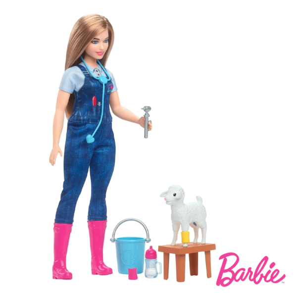 Barbie You Can be Anything Veterinária na Quinta Autobrinca Online
