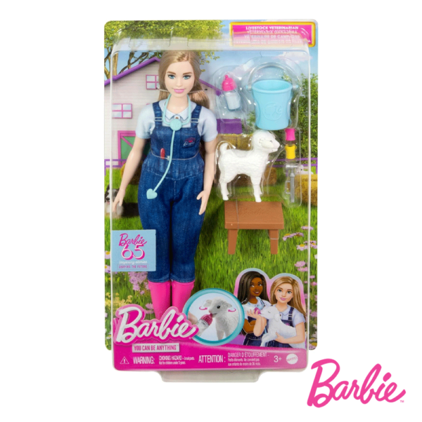 Barbie You Can be Anything Veterinária na Quinta Autobrinca Online