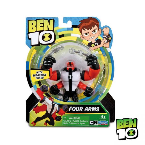 Ben 10 – Figura Básica Four Arms Autobrinca Online